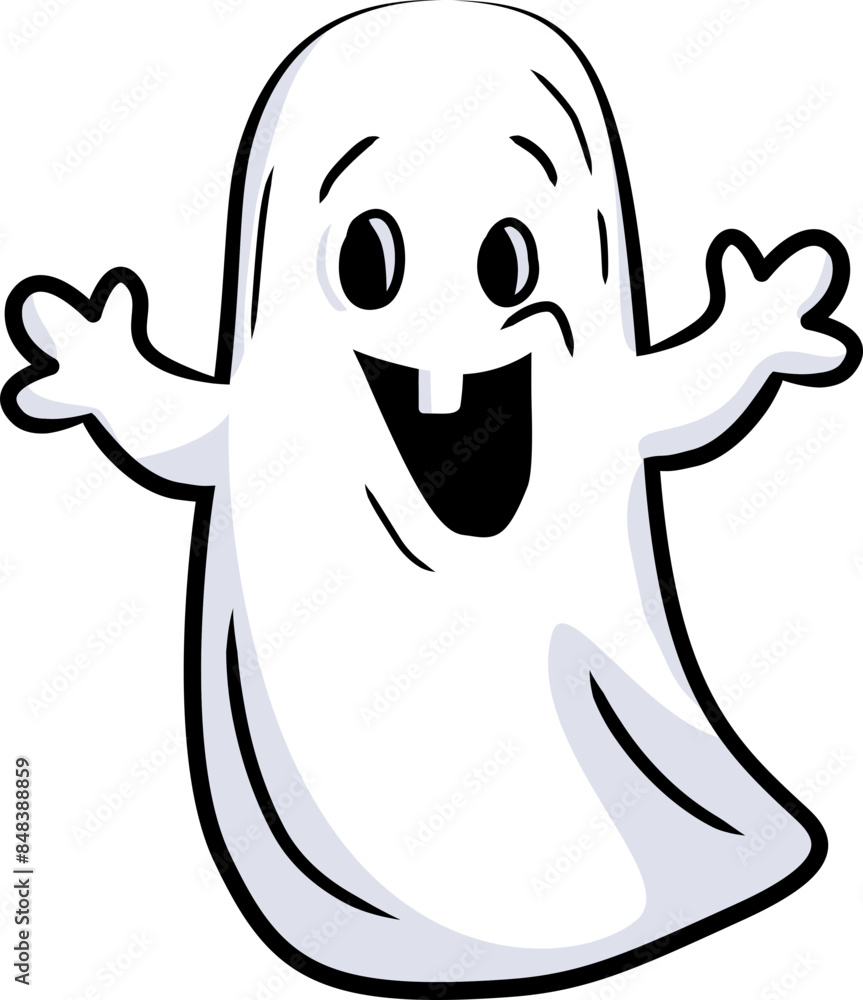Halloween ghost illustration Halloween ghost illustration