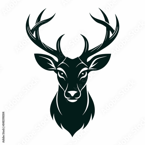 deer head vector illustration