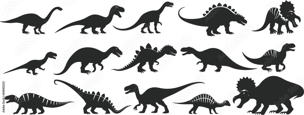 Dinosaur silhouette Dinosaur silhouette
