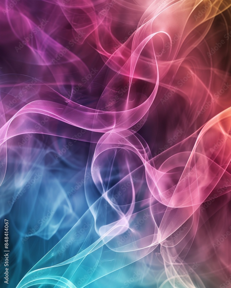 Obraz premium Colorful abstract art in various hues.