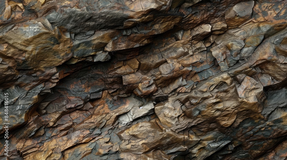 a seamless texture depicting brown rock with subtle low relief, evoking the rugged charm of geological formations. SEAMLESS PATTERN