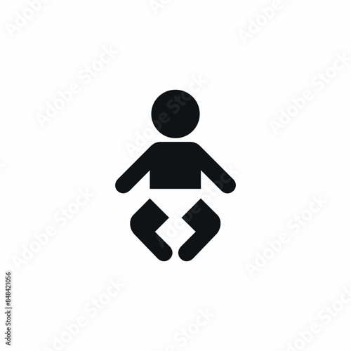 baby kid child diaper icon