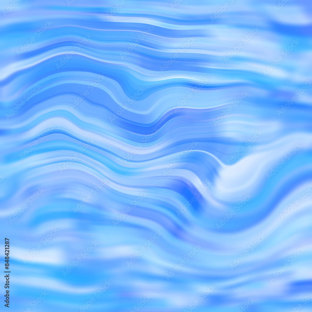 Fototapeta premium abstract wavy blue background