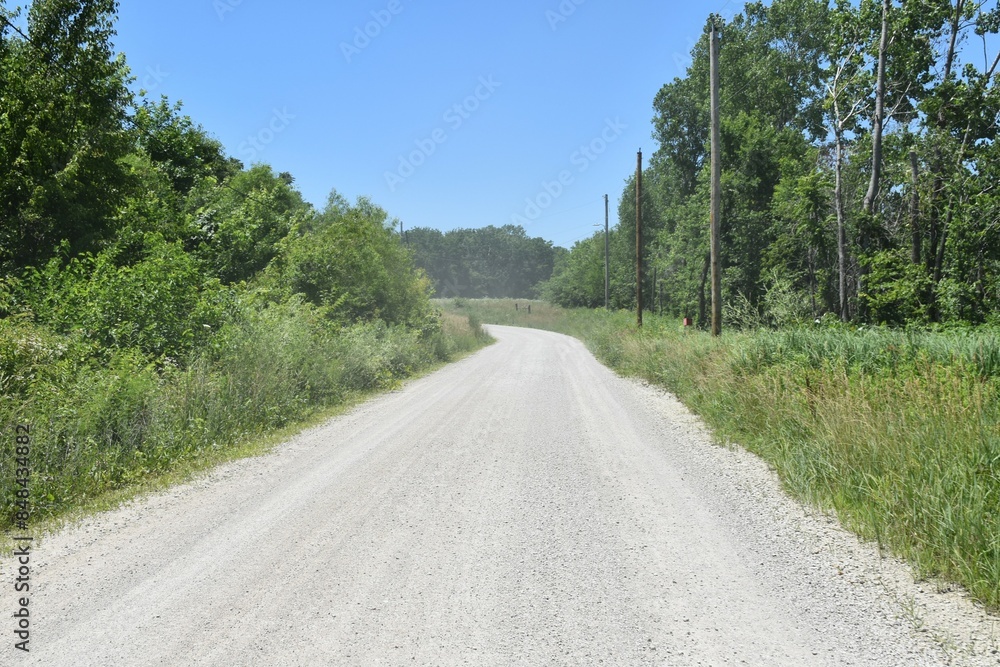 Fotografie Gravel Road