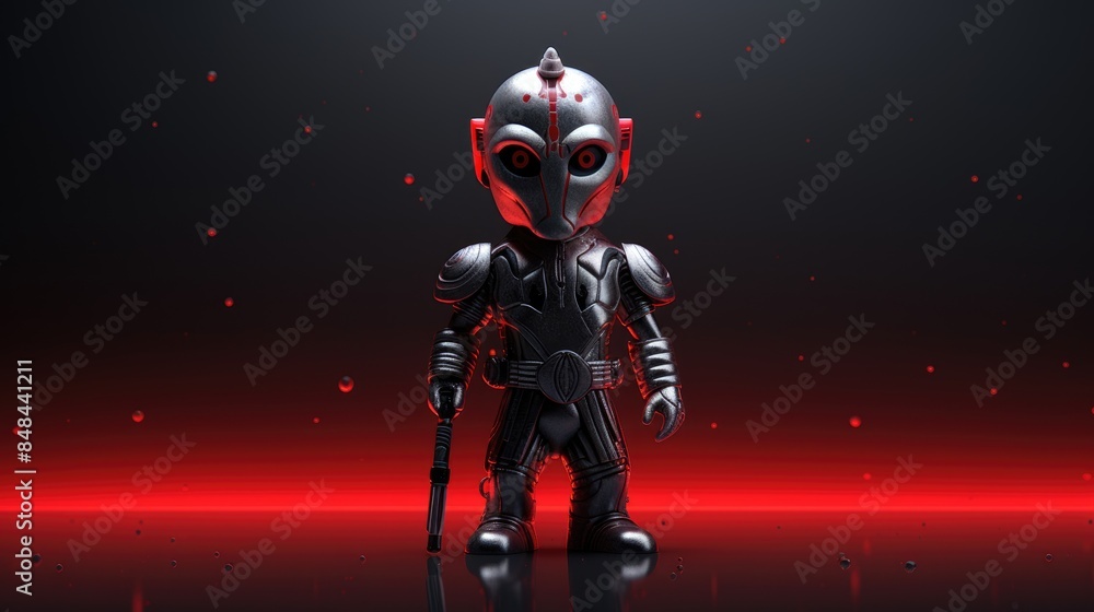 Fototapeta premium robot in space