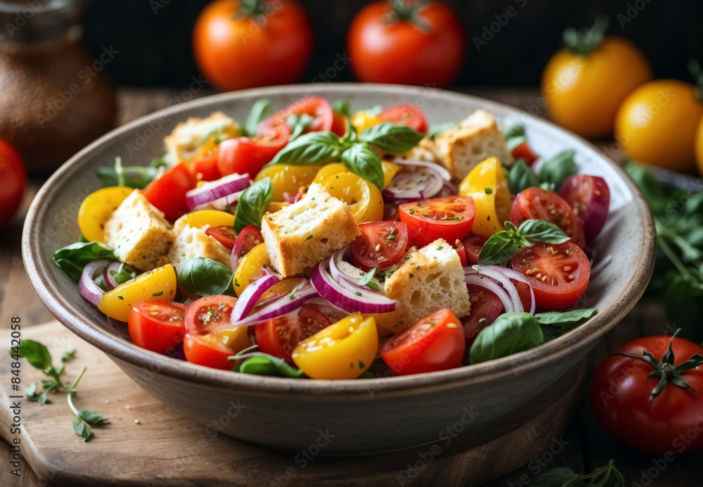 Panzanella italian salad Panzanella italian salad