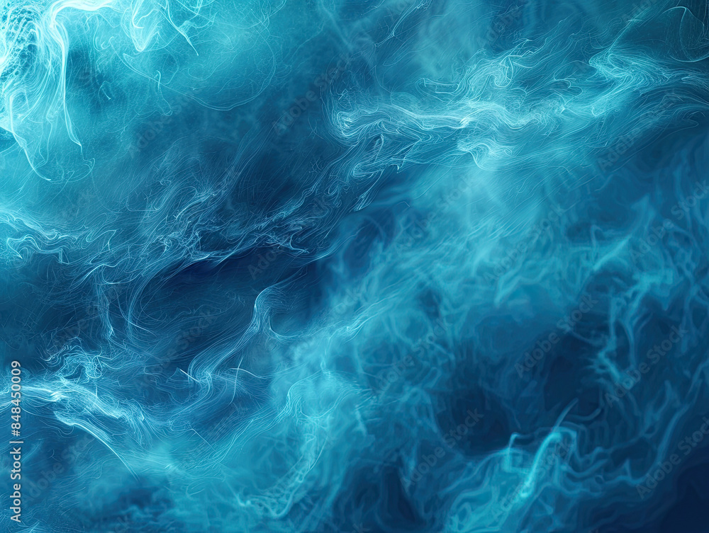 Blue smoke background for graphics use. Created with Ai Blue smoke background for graphics use. Created with Ai