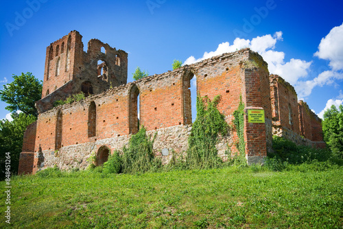 Ruins of Lutheran church in...