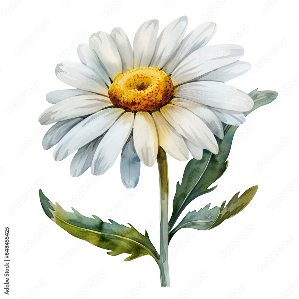 Fototapeta premium daisies isolated on white