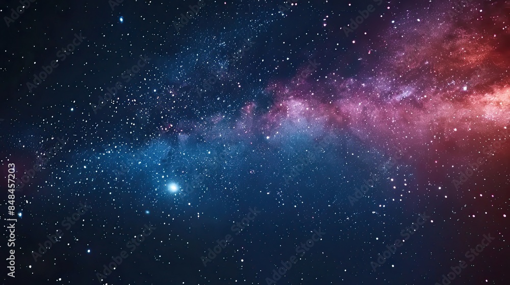 Vibrant Cosmic Abstract Star Fields in Vastness Vibrant Cosmic Abstract Star Fields in Vastness