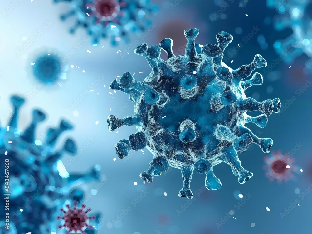 bacteria under microscope 3d rendered illustration of a virus abstract medical background bacteria under microscope 3d rendered illustration of a virus abstract medical background