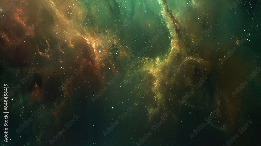 Celestial Abstract Background with Stars and Nebula in Galaxy Sky Celestial Abstract Background with Stars and Nebula in Galaxy Sky