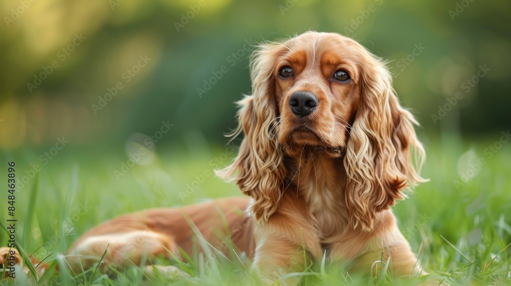 Hair care for a Cocker Spaniel dog Hair care for a Cocker Spaniel dog