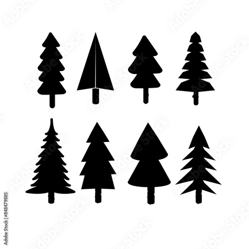 EvergreenTrees_Black_Silhouette_Cutouts_Collection_3