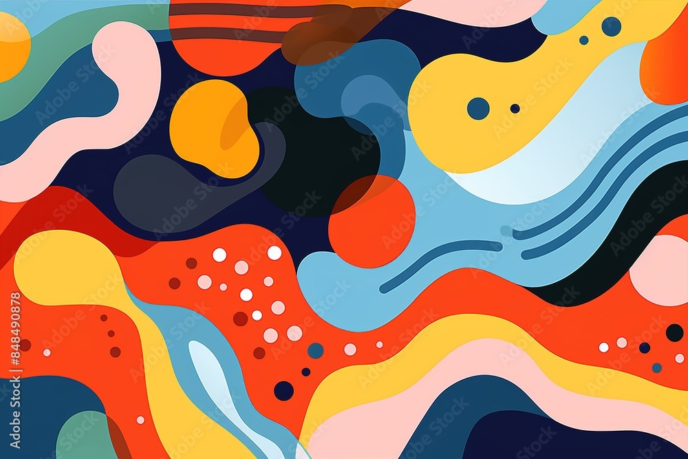 Abstract Landscapes Imaginary Worlds in Abstract Background Art Abstract Landscapes Imaginary Worlds in Abstract Background Art