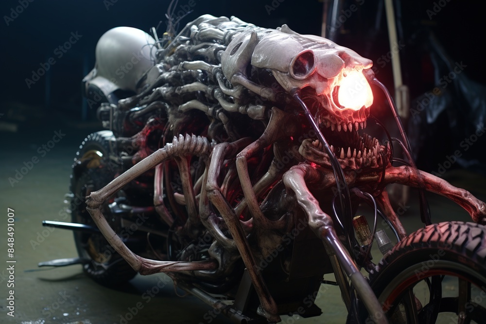 Fototapeta premium Parallel Worlds The Multiverse Theory and the Existence of Alien Life in Other Dimensions