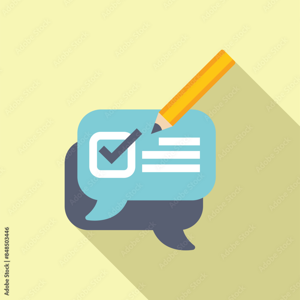 This illustration represents completing a task on a to do list, checking off a box, or making a choice This illustration represents completing a task on a to do list, checking off a box, or making a choice
