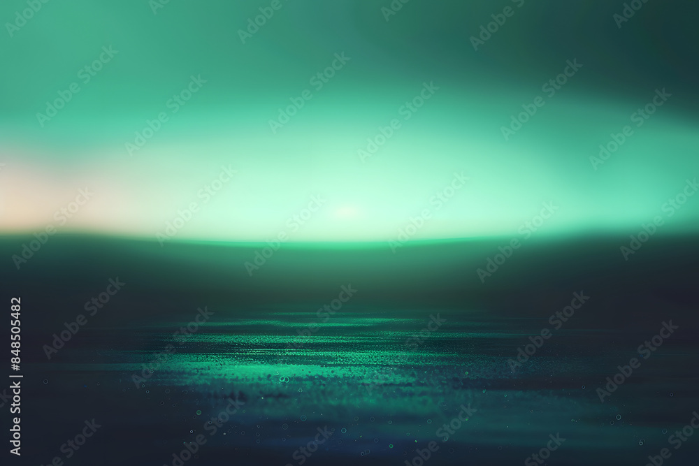 Fototapeta premium gradient blurred background, neon green and black, simple, minimalist