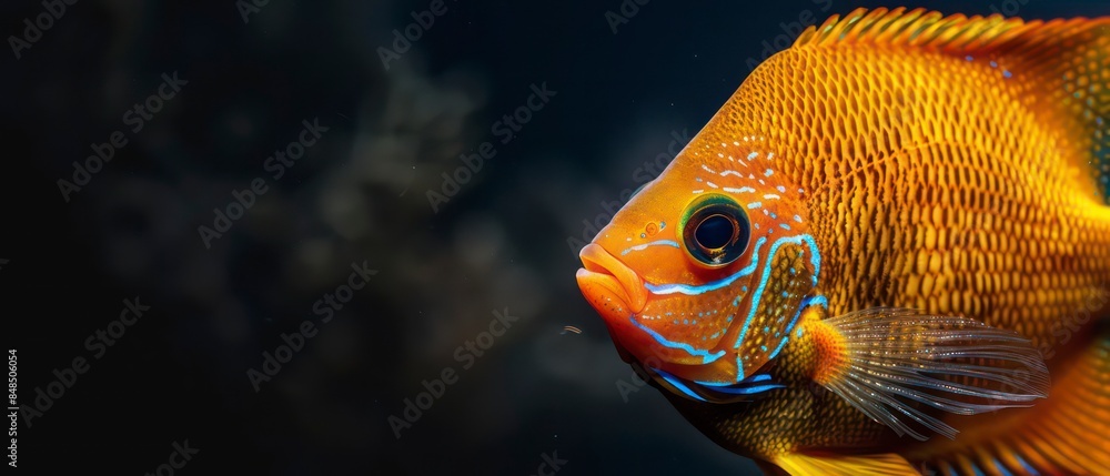 Angelfish colorful tropical fish known for their graceful appearance ...