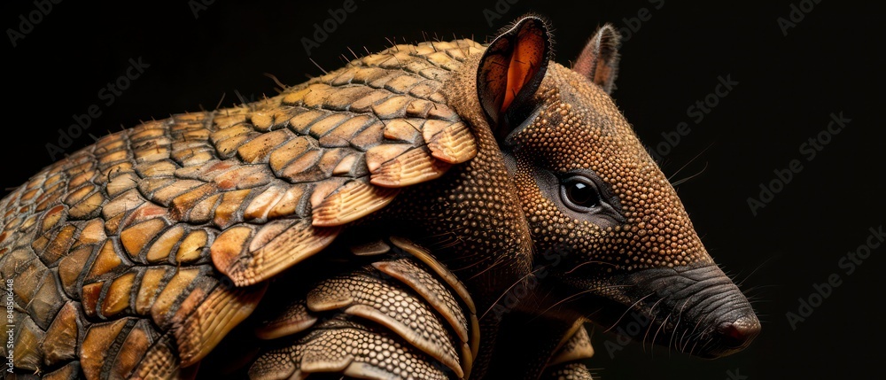 Armadillo mammal known for its armored shell and burrowing habits, found in various habitats from grasslands to forests Armadillo mammal known for its armored shell and burrowing habits, found in various habitats from grasslands to forests