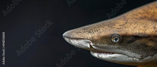 shark, captured in a moment of natural beauty, illustrating the dynamic interactions within the marine environment