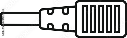 Optic cable connecting into internet router modem providing fast fiber optic internet connection