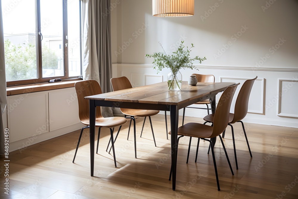 Fototapeta premium Dining room, room interior, interior design