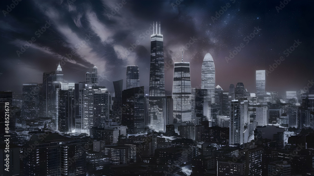 Modern Marvels Bathed in Ancient Light A Cinematic Photo Modern Marvels Bathed in Ancient Light A Cinematic Photo