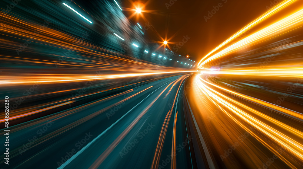 custom made wallpaper toronto digitalHigh Speed lights, motion trails