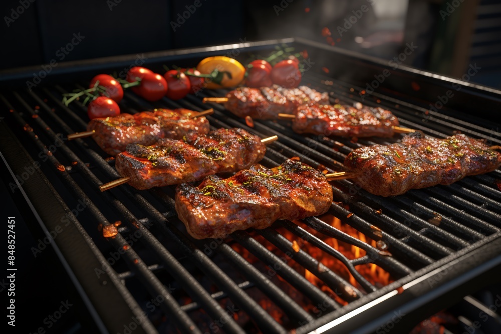 Grilled meat, appetizing look. Grilled meat, appetizing look.