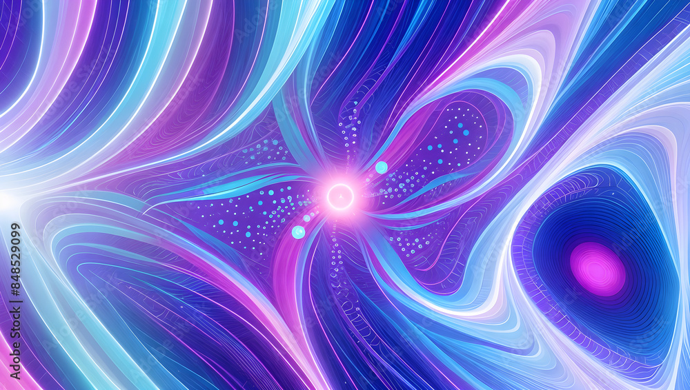Obraz premium Abstract background with flowers