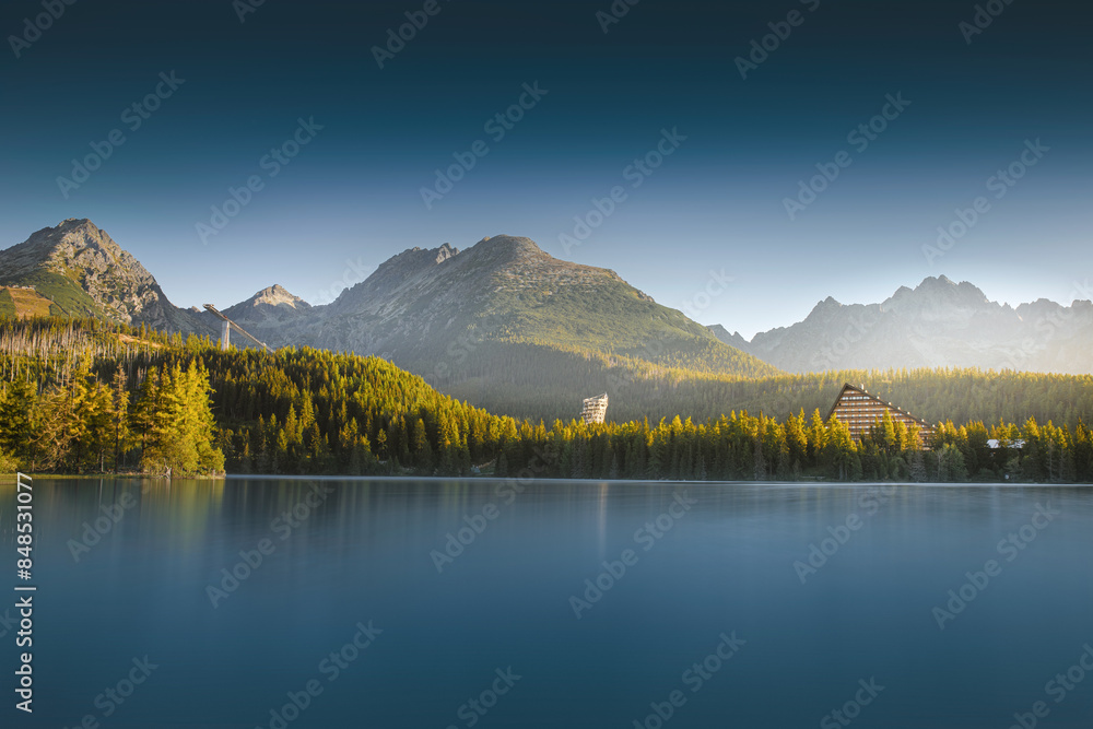 Szczyrbskie Jezioro, Strbske Pleso, High Tatras, Slovakia