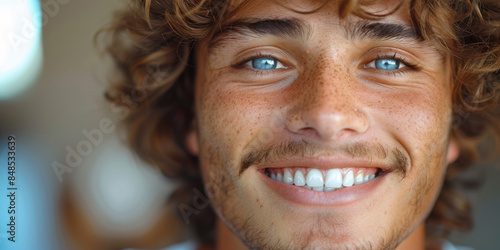 Bright Smiling Spanish Man © VertigoAI