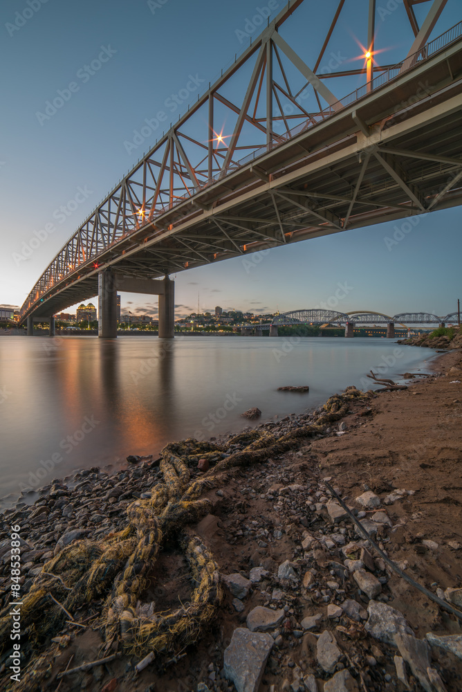 Fototapeta premium views from newport kentucky