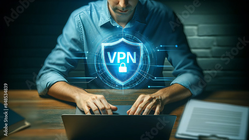 Online Privacy Protection with Virtual Private Network photo