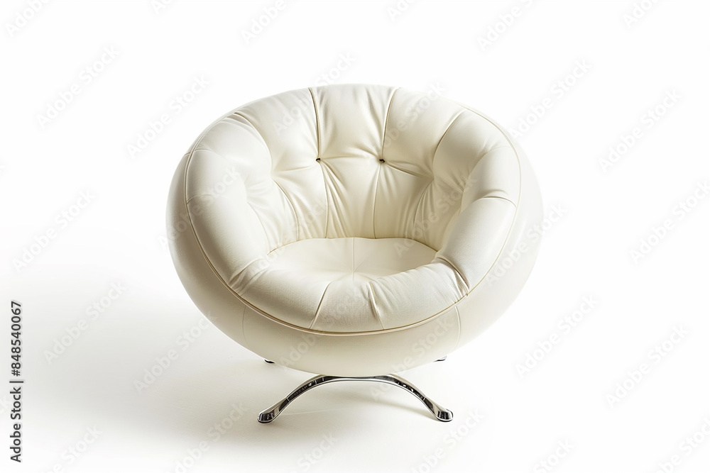 Armchair isolated on white Armchair isolated on white