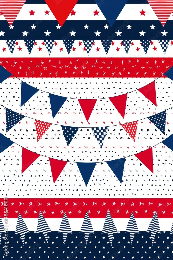 Patriotic Star and Firework Confetti pattern This pattern is perfect as a digital wallpaper or print on items celebrating USA victory day Patriotic Star and Firework Confetti pattern This pattern is perfect as a digital wallpaper or print on items celebrating USA victory day