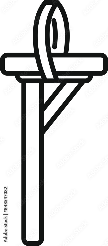 Simple minimalist drawing of a basketball hoop, perfect for sports related designs Simple minimalist drawing of a basketball hoop, perfect for sports related designs