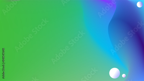Blue green mesh colors creative simple presentation background