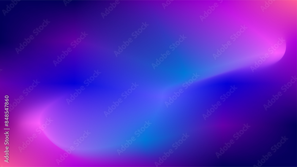 Fototapeta premium Beautiful and simple blue pink and violet gradient mesh colors background
