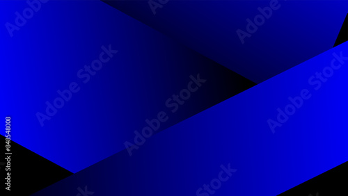 Blending diagonal blue rectangles over dark black background