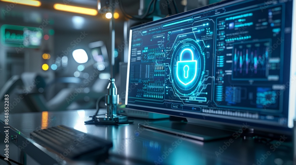 Cybersecurity System Interface on a Modern Computer Cybersecurity System Interface on a Modern Computer