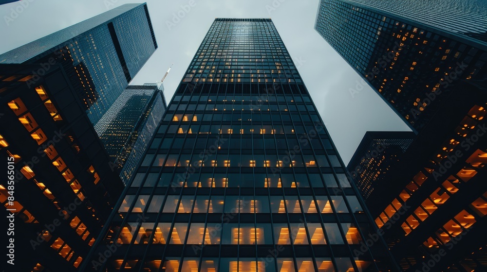 custom made wallpaper toronto digitalCaptivating architecture of a corporate skyscraper accentuating the city skyline