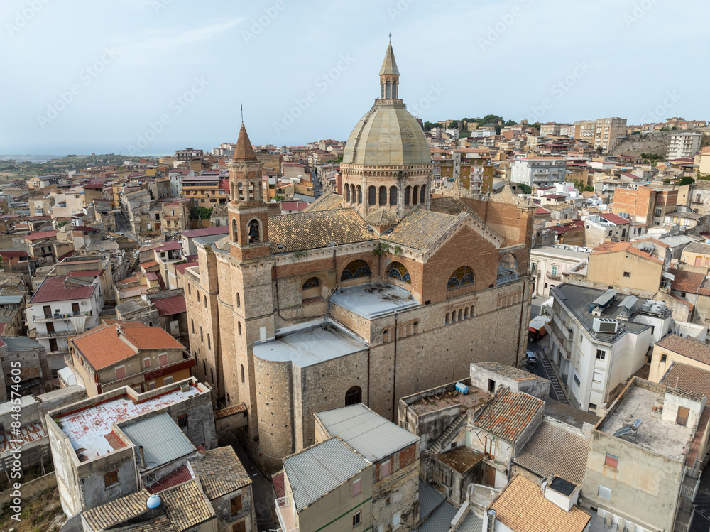 Fototapeta premium Cathedral of Favara - Italy