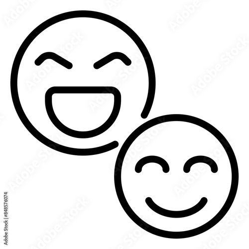 Funnel icon, line icon style