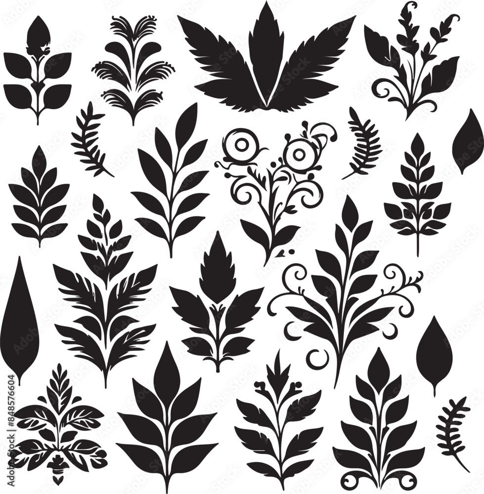 seamless pattern with leaves. seamless pattern with leaves.