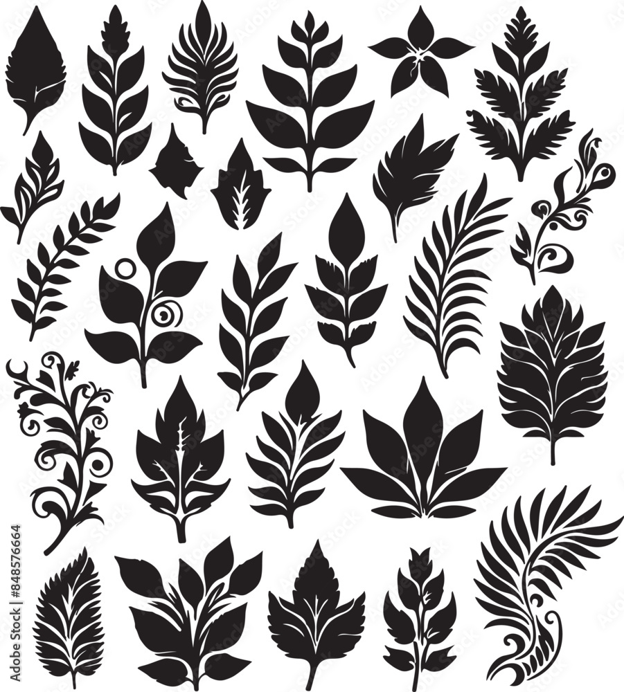 seamless pattern with leaves. seamless pattern with leaves.