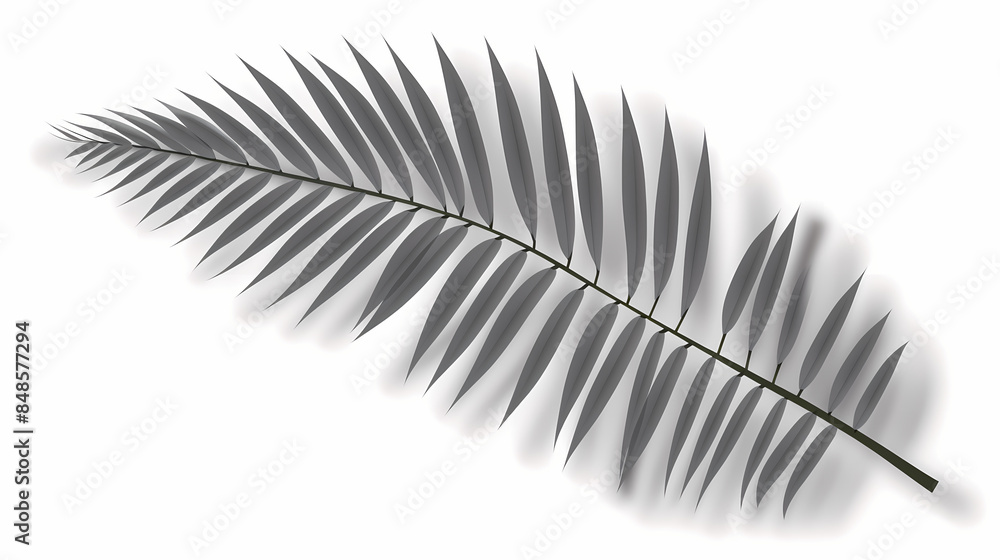 Realistic transparent shadow from a leaf of a palm tree on the white background. Tropical leaves shadow. Mockup with palm leaves shadow. Realistic transparent shadow from a leaf of a palm tree on the white background. Tropical leaves shadow. Mockup with palm leaves shadow.