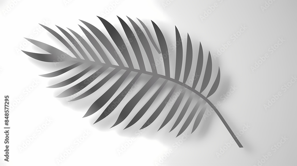 Realistic transparent shadow from a leaf of a palm tree on the white background. Tropical leaves shadow. Mockup with palm leaves shadow. Realistic transparent shadow from a leaf of a palm tree on the white background. Tropical leaves shadow. Mockup with palm leaves shadow.