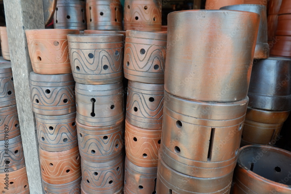 Pottery handicrafts from village communities in Central Java, Indonesia Pottery handicrafts from village communities in Central Java, Indonesia